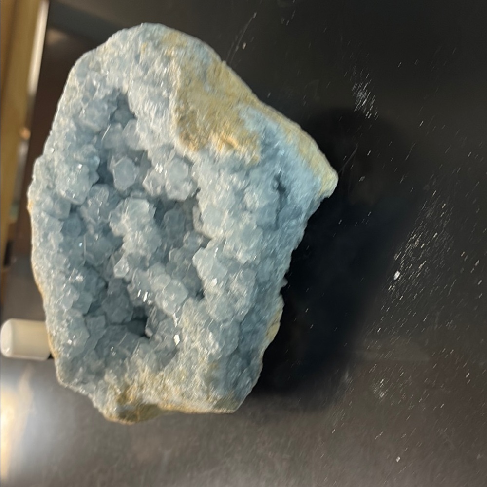 Blue Crystal Geode - Picture 4 of 5